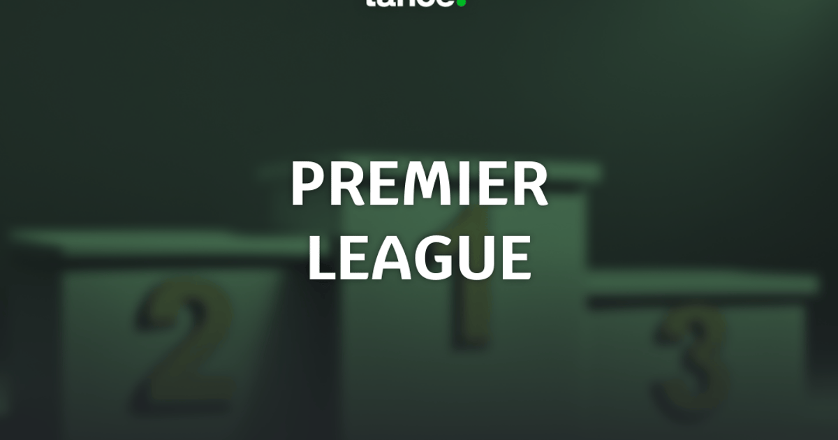 Jogadores disputando uma partida de futebol da Premier League