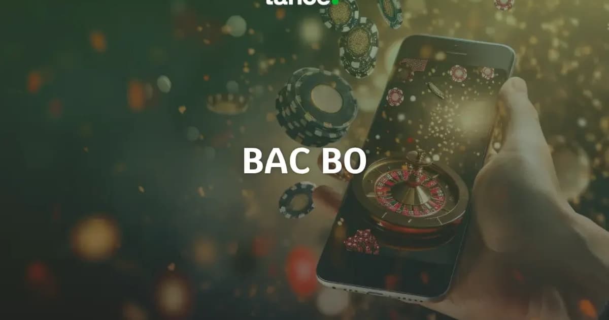 Mesa de baccarat mostrando as opções de jogador, banqueiro e empate